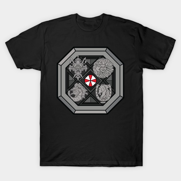 Residen Evil Village - The Four Lords T-Shirt by DigitalCleo